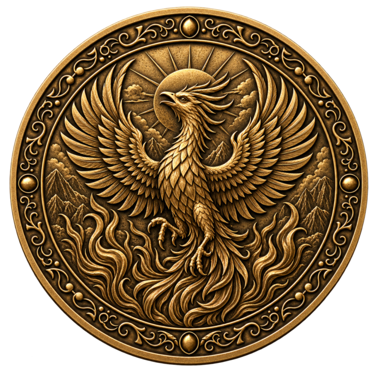 Legends of the World Phoenix 2027 collectible medallion